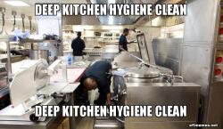 Deep Kitchen Hygiene Clean

