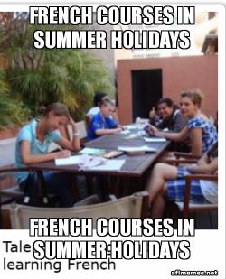 French Courses in Summer Holidays