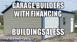 Garage builders with financing