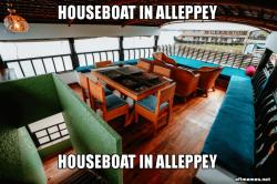 houseboat in alleppey