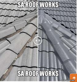SA roof works